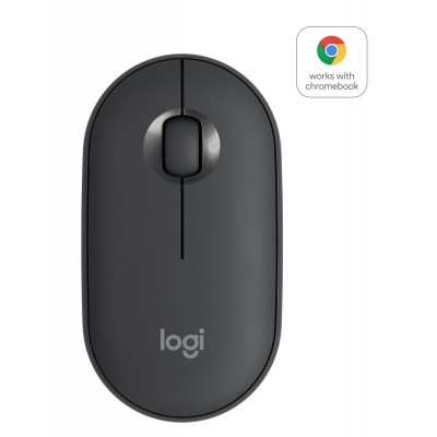 Logitech Pebble M350 ratón Ambidextro RF Wireless + Bluetooth Óptico 1000 DPI