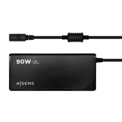 Aisens Cable Seguridad con Cerradura de Combinación para Ordenador/Monitor/ Portátil 1.5M, PcCompone