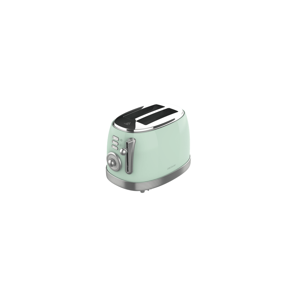 Cecotec Vintage 800 2 rebanada(s) 850 W Verde