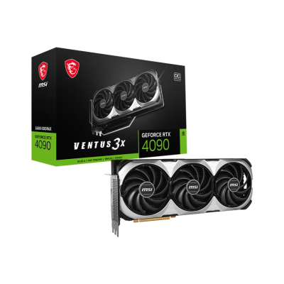 MSI VENTUS GeForce RTX 4090 3X E 24G OC NVIDIA 24 GB GDDR6X