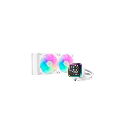 DeepCool LD240 Procesador Sistema de refrigeración líquida todo en uno 12 cm Blanco 1 pieza(s)