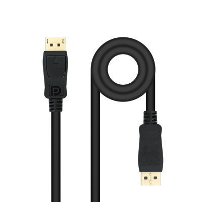 Nanocable Cable DisplayPort 1.4, DPM - DPM, Negro, 1 m