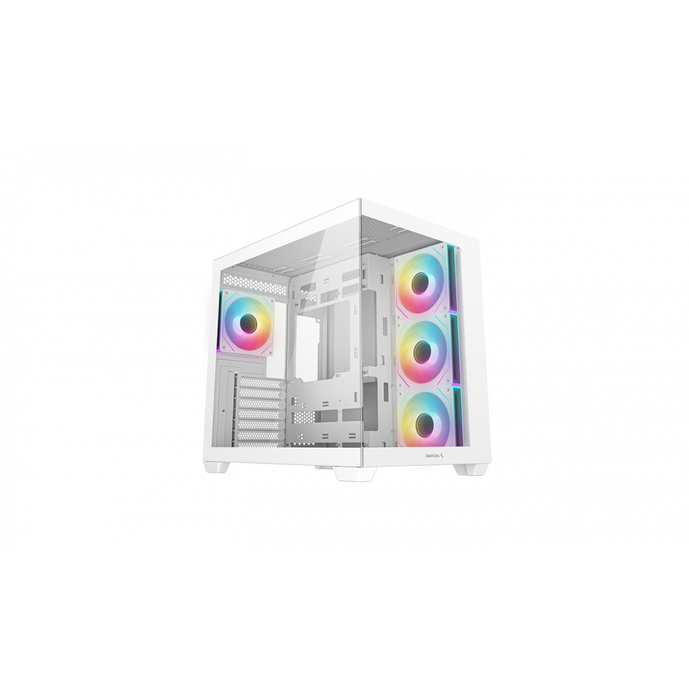 DeepCool CG530 4F WH Midi Tower Blanco