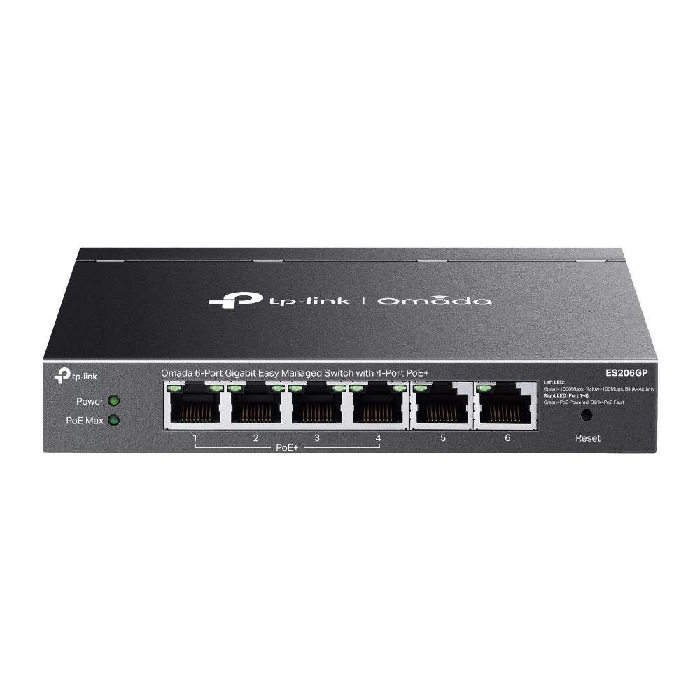TP-Link Omada ES206GP switch Gestionado Gigabit Ethernet