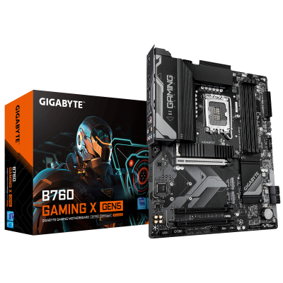 GIGABYTE B760 GAMING X GEN5 Placa Base – Compatible con procesadores Intel Core 14ª generación, VRM de 8+1+1 fases, hasta 5600