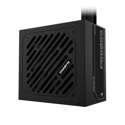 GIGABYTE P550SS Fuente de Alimentación - PCIe 5.0, 80 PLUS Silver, Ventilador de 120 mm, Compatible con ATX 3.0, Enchufe EU