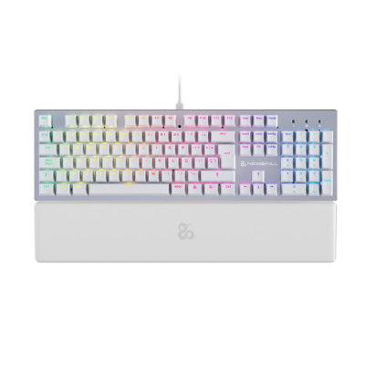 Newskill Gaming NS-KB-SERIKEV2 teclado Juego USB QWERTY Español Blanco