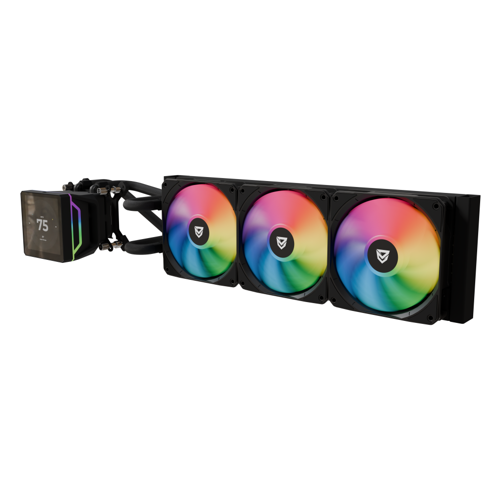 Nfortec NF-SFAN-SEDNA-360-BLACK sistema de refrigeración