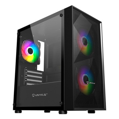 UNYKAch Caja Micro ATX Gaming Mir B200