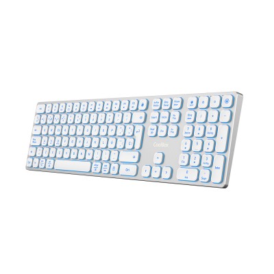 CoolBox TECLADO INALAMBRICO RETROILUMINADO MOONLIGHT