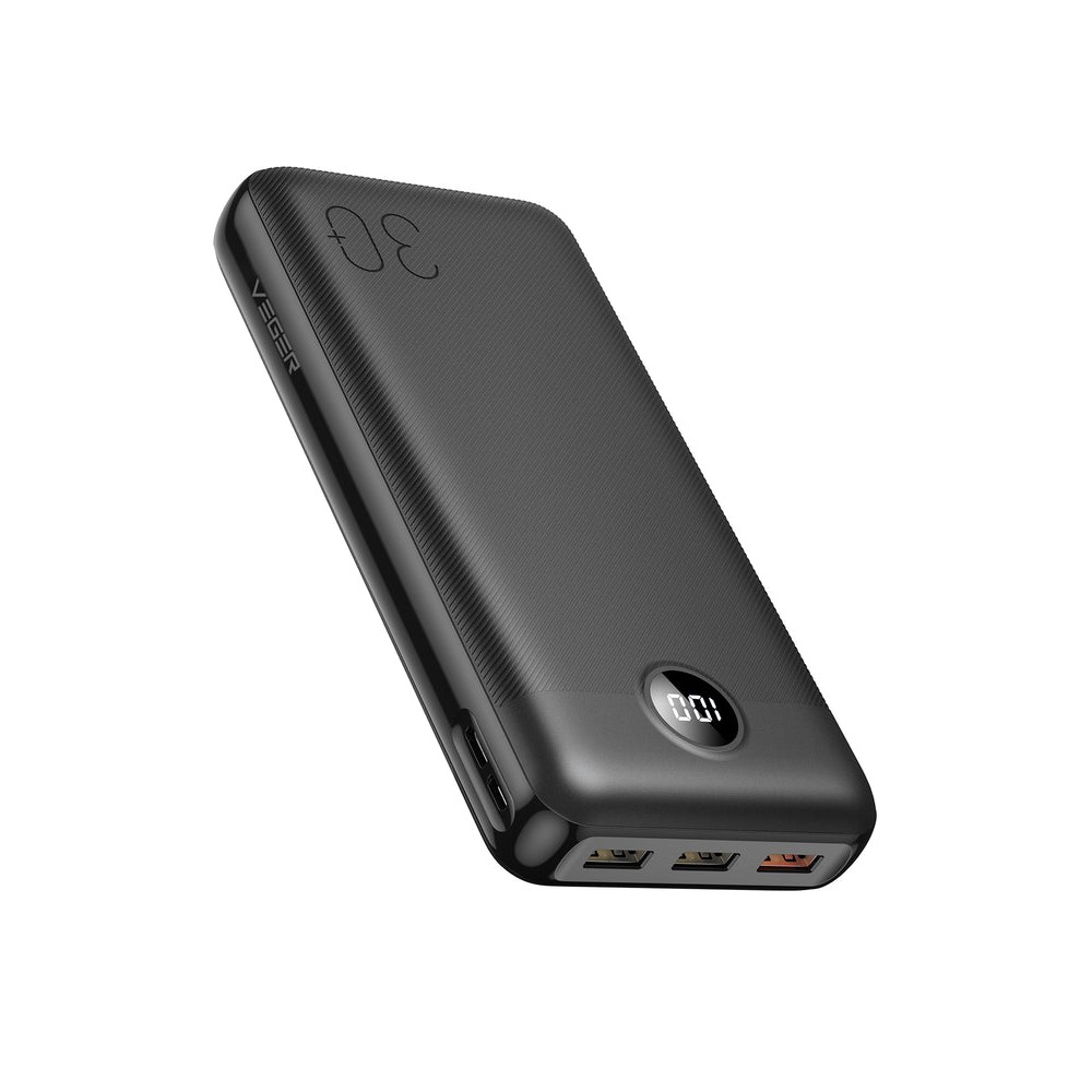 VEGER L30S 30000 mAh Negro