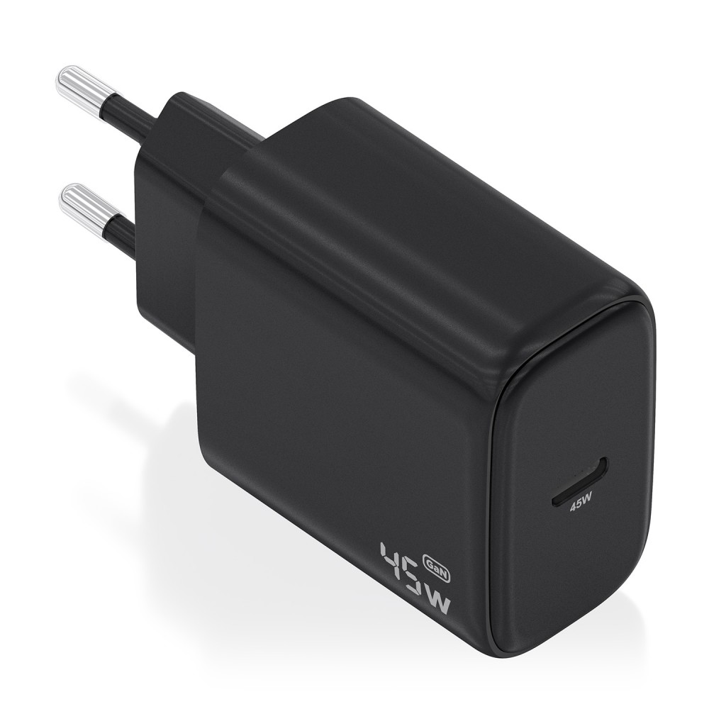 AISENS Cargador GaN 45W, 1xUSB-C PD3.0