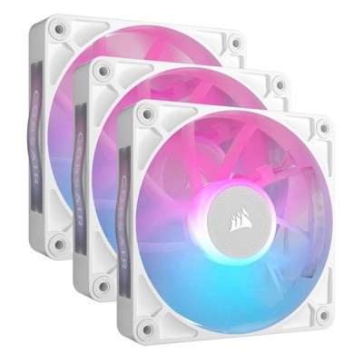 Corsair iCUE LINK RX120 RGB Carcasa del ordenador Ventilador 12 cm Blanco 3 pieza(s)