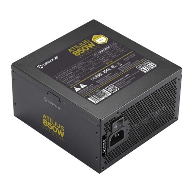 UNYKAch Fuente de Alimentación ATX Atilius 3.1 Black 850W Gold