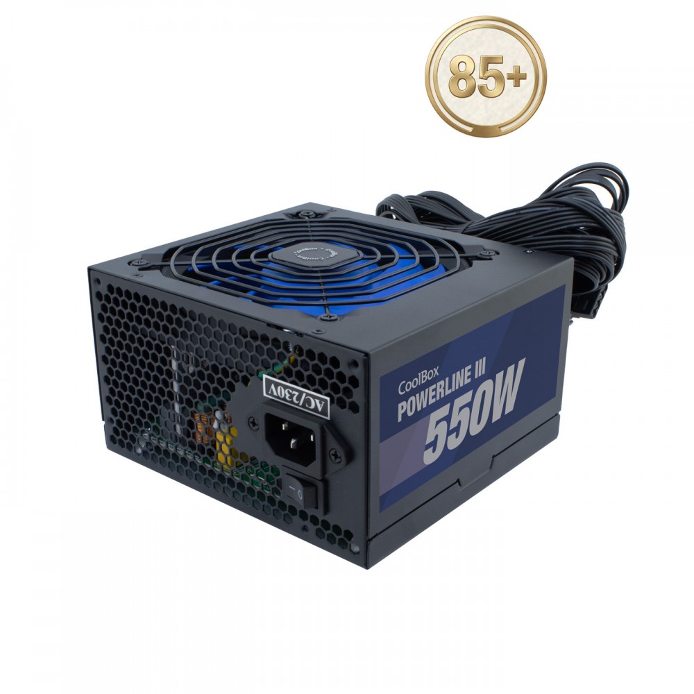 CoolBox FUENTE DE ALIMENTACION ATX POWERLINE III 550W