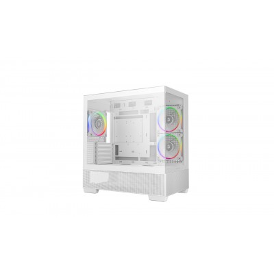 DeepCool CG380 3F WH Midi Tower Blanco