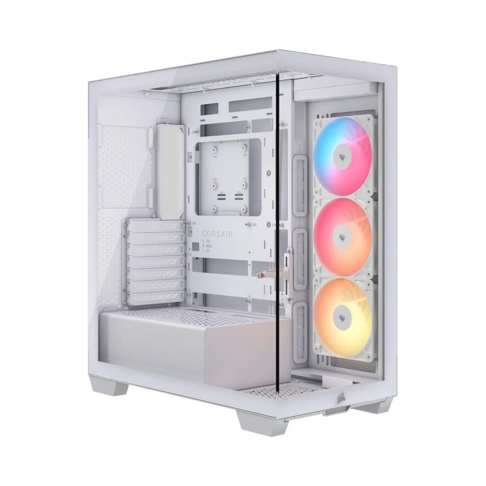 Corsair Midi Tower 3500X LXR LINK TG Blanco
