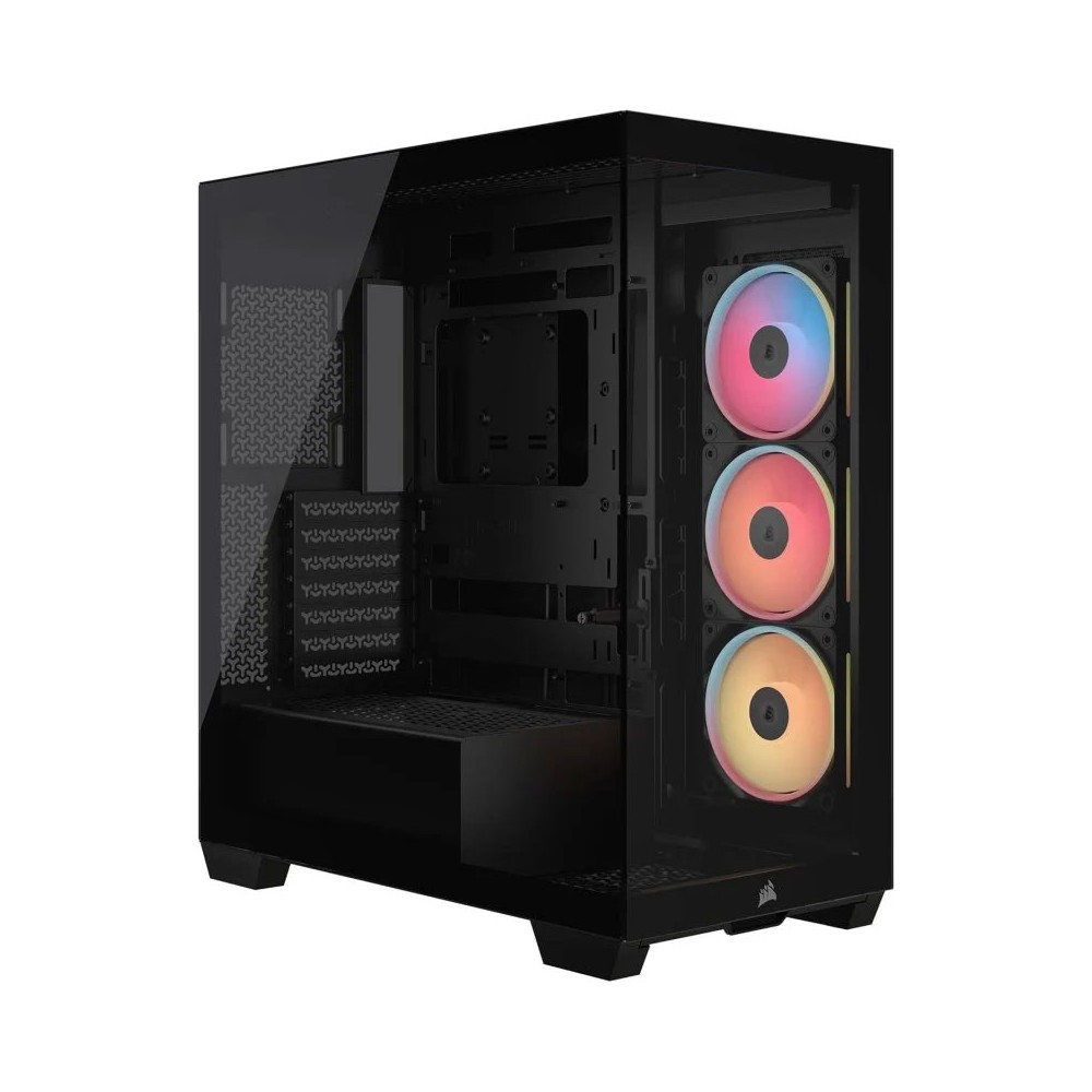 Corsair Midi Tower 3500X LXR LINK TG Negro