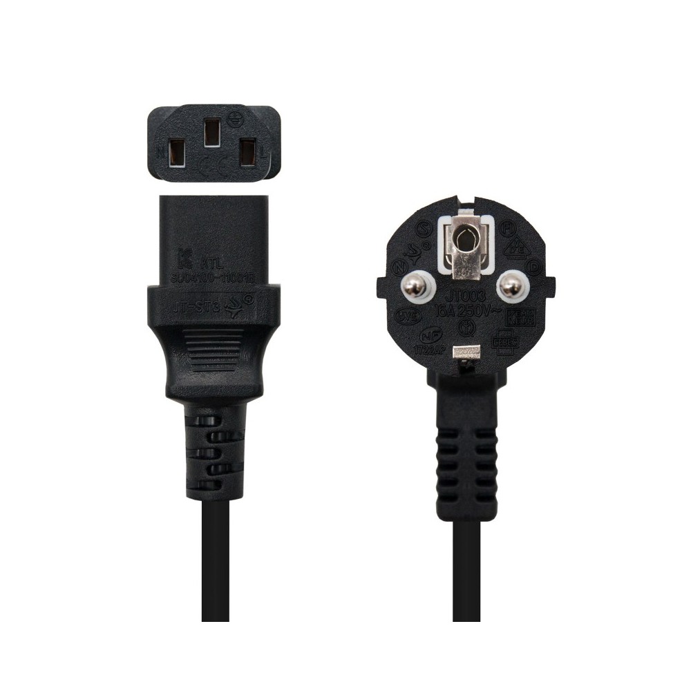 Nanocable CABLE ALIM CPU CEE7M-C13H 1.5 M