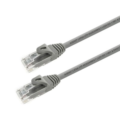AISENS A145-0331 cable de red Gris 15 m Cat6a UUTP (UTP)