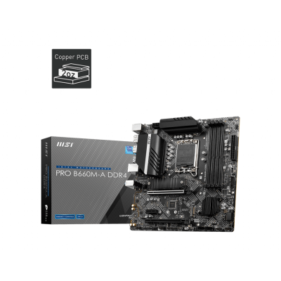 MSI PRO H610M-G DDR4 placa base Intel H610 LGA 1700 micro ATX