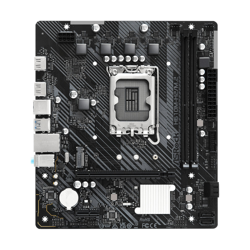 Asrock H610M-H2M.2 Intel H610 LGA 1700 micro ATX