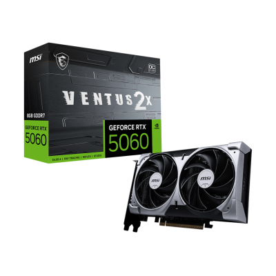 MSI GeForce RTX 5060 8G VENTUS 2X OC NVIDIA 8 GB GDDR7