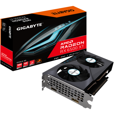 GIGABYTE EAGLE Radeon RX 6500 XT 4G AMD 4 GB GDDR6