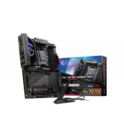 MSI MPG X870E CARBON WIFI placa base AMD X870E Zócalo AM5 ATX