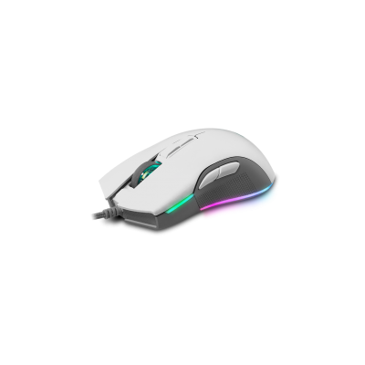 Newskill Gaming Eos Ivory ratón Juego Ambidextro USB tipo A 16000 DPI