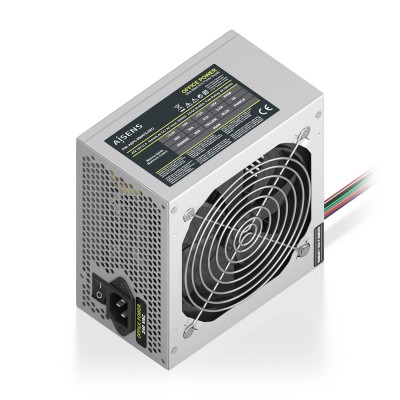 AISENS Fuente Alimentacion ATX 500W OEM, Plata