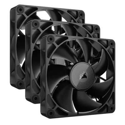 Corsair iCUE LINK RX120 Carcasa del ordenador Ventilador 12 cm Negro 3 pieza(s)