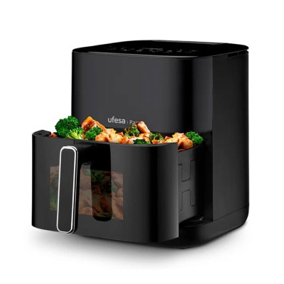 Ufesa Parrot 6L Sencillo 1800 W Freidora de aire caliente Negro