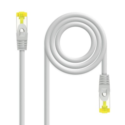Nanocable Cable de red latiguillo RJ45 LSZH Cat.6A SFTP AWG26, Gris, 7.0 m